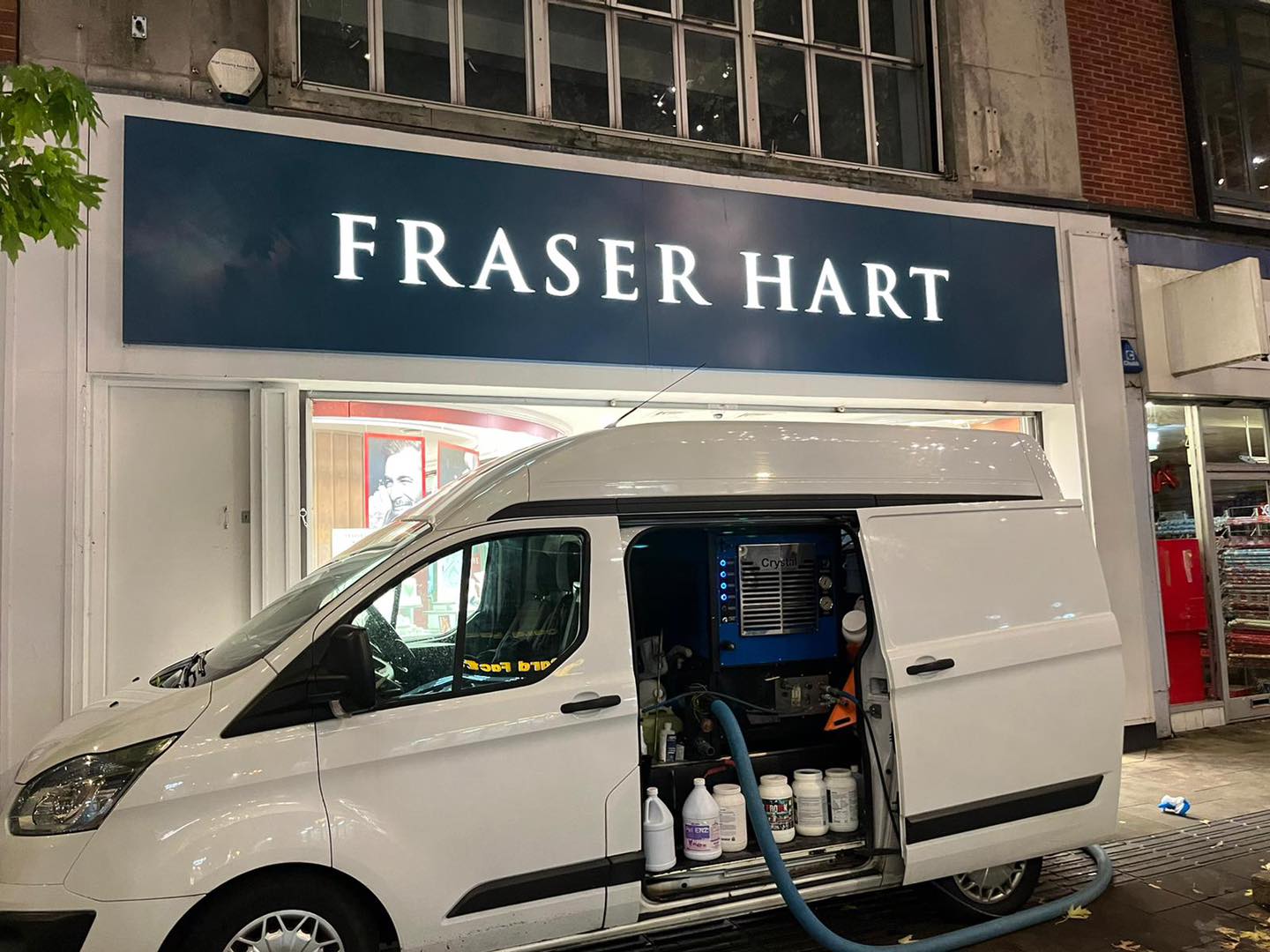 a photo of work van with prochem everest machinary